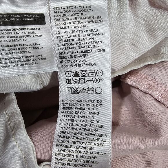 Levis MENS SZ L XX Chino EZ Shorts Pink Stretch Drawstring Casual Preppy Chino - Picture 9 of 12